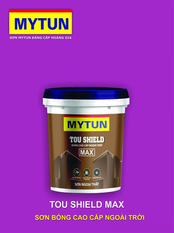 TOU SHIELD MAX - Sơn bóng cao cấp ngoài trời